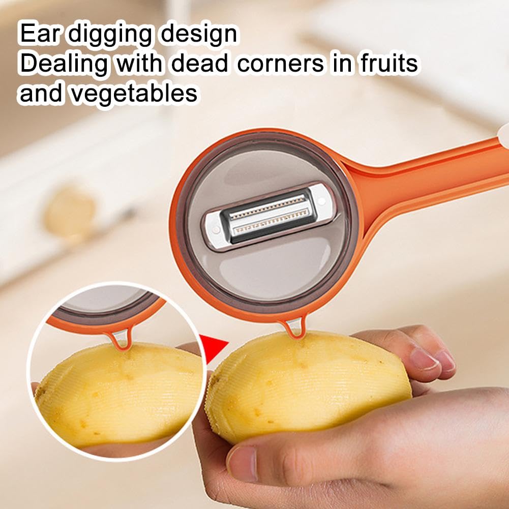🥔🥕 Peeler With Storage Box – Smart Kitchen Ka Magic Tool! ✨