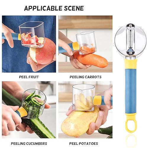 🥔🥕 Peeler With Storage Box – Smart Kitchen Ka Magic Tool! ✨
