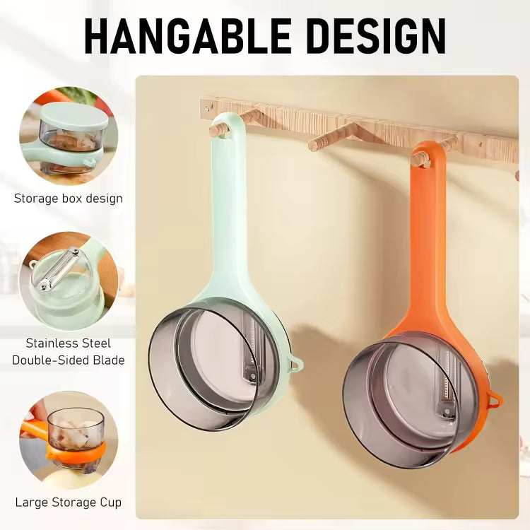 🥔🥕 Peeler With Storage Box – Smart Kitchen Ka Magic Tool! ✨