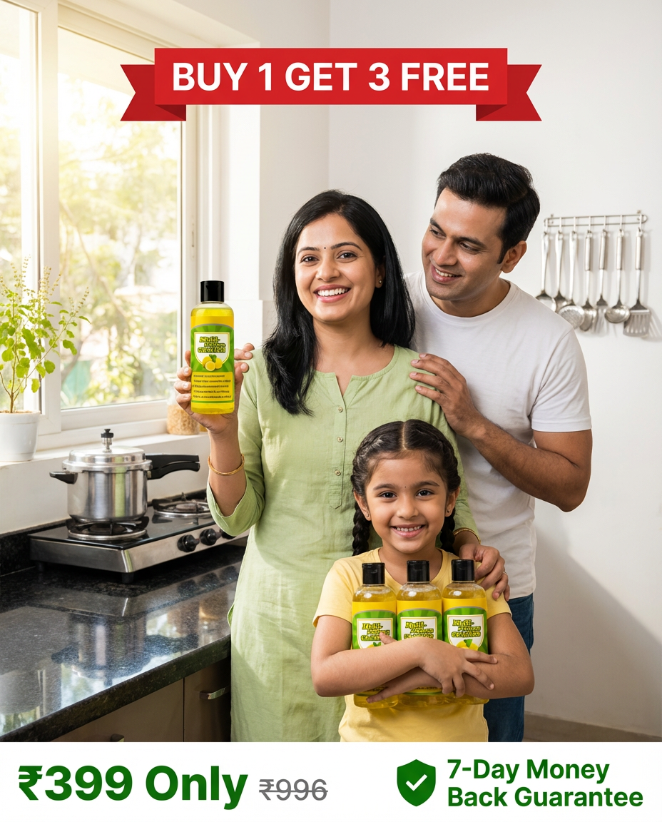 India's #1 Viral Multifunctional Cleaner — Pack of 4 (Buy 1 Get 3 FREE)