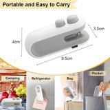 🔥 Portable Mini Sealing Machine 2-in-1 – USB Rechargeable + Cutter ✨