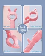 🐰✨ 4-in-1 Bunny Hot water Opener – Cute bhi, Handy bhi! 🍷🍾