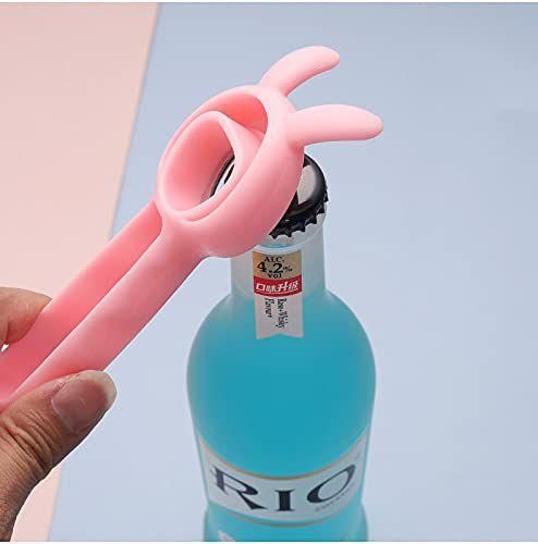 🐰✨ 4-in-1 Bunny Hot water Opener – Cute bhi, Handy bhi! 🍷🍾