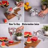 🍊🍋 Manual Fruit Press Aluminum Squeezer Juicer 🥤