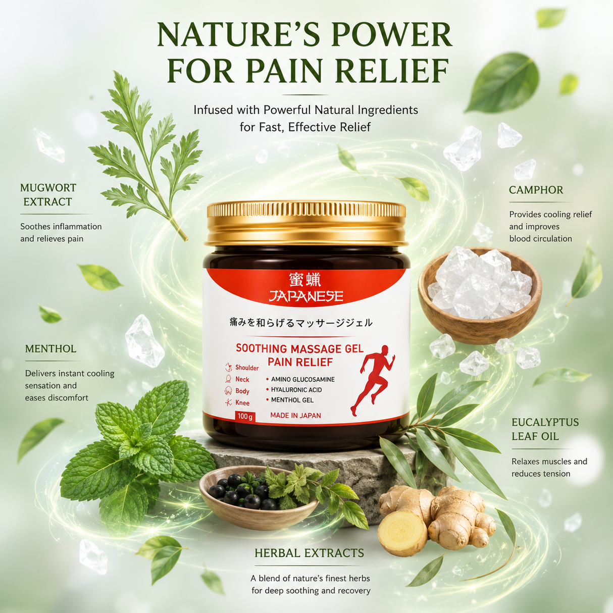 Say Goodbye to Pain - Feel Relief Naturally | Pack of 2