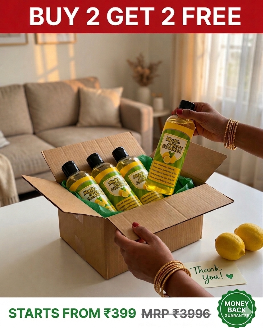 India's #1 Viral Multifunctional Cleaner — Pack of 4 (Buy 1 Get 3 FREE)