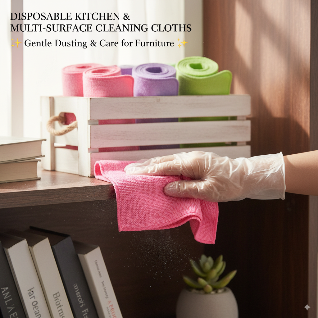 Disposable Kitchen Towels (75 Sheets) – Super Absorbent | 50% OFF