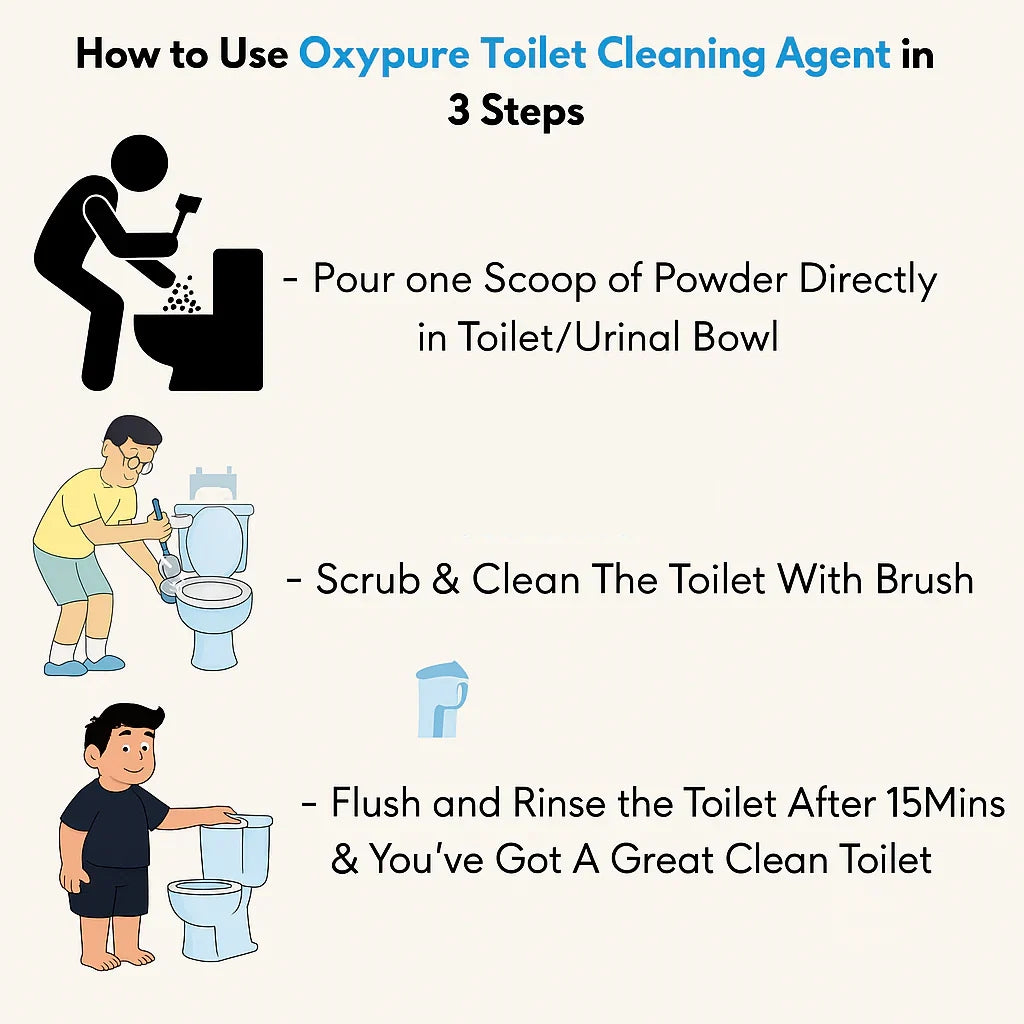 💥 Buy 1 Get 1 FREE 💥 OxyPure Toilet Cleaning Agent